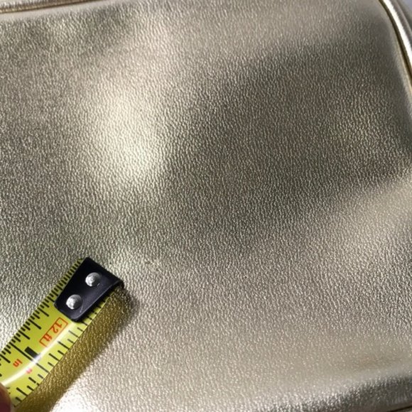 Badgley Mischka Gold Makeup/Cosmetic/Toiletry Case - Picture 5 of 7